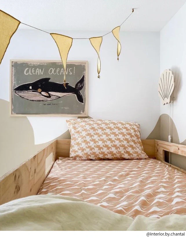 Swedish Linens - Hoeslaken - Mountains (70x140x23cm) – Image 8